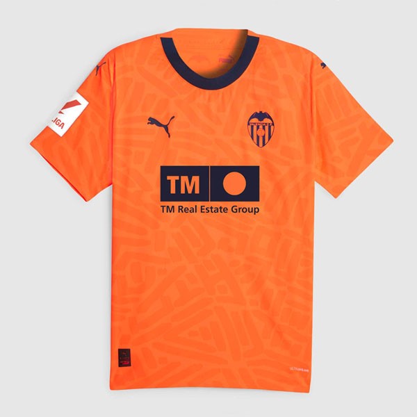 Tailandia Camiseta Valencia Replica Tercera Ropa 2023/24